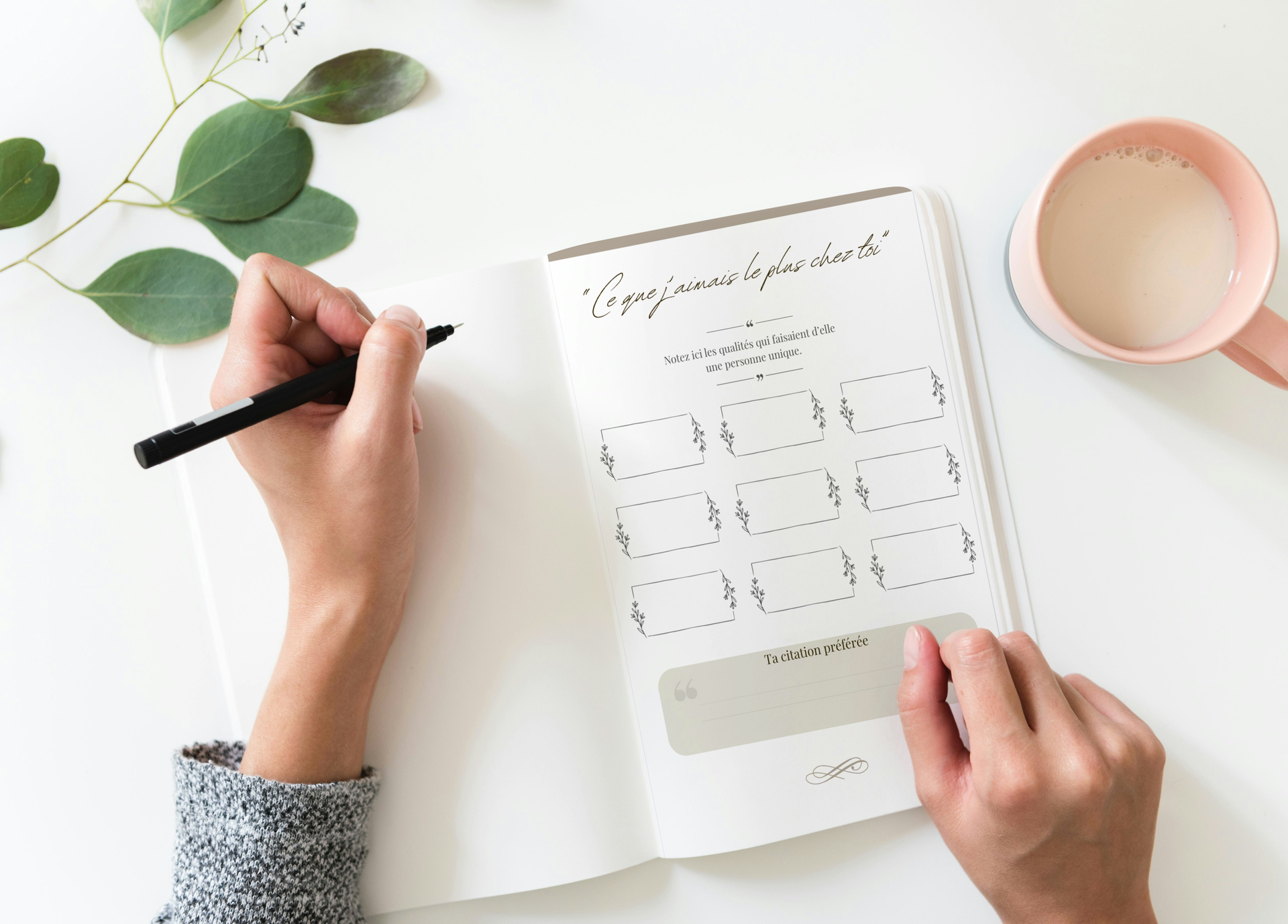 Le carnet de mémoire