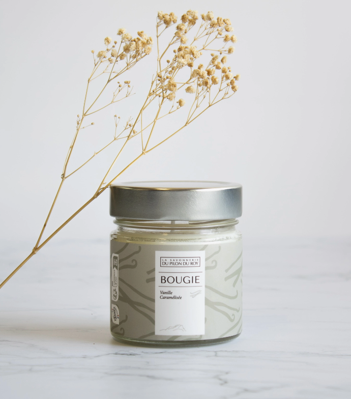 Bougie vanille caramel